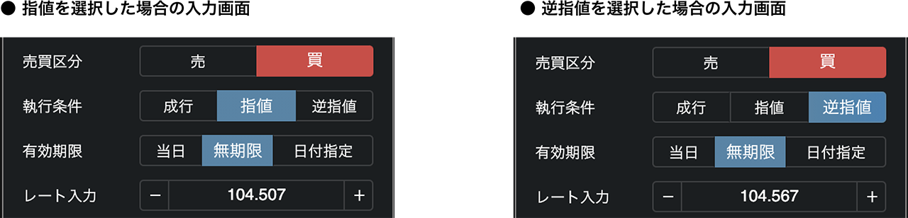 IFDでの入力画面