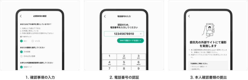 お申し込みの流れ